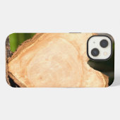 hölzernes Herz iPhone Hülle (Rückseite (Horizontal))