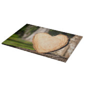 hölzernes Herz Schneidebrett (Ecke)