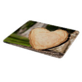 hölzernes Herz Schneidebrett (Ecke)