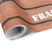 Hölzernes Kisten-Packpapier Geschenkpapier (Rolleneckpunkt)