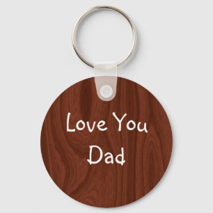 Hölzernes Korn abstrakt Schlüsselanhänger