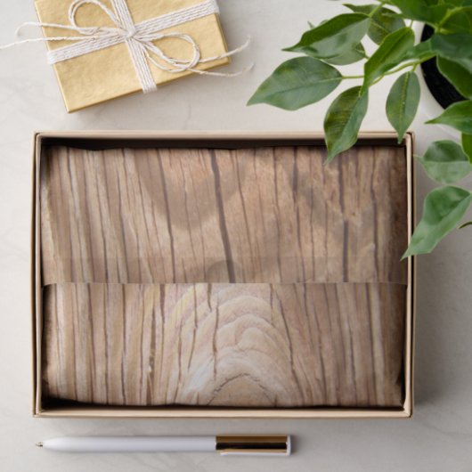 Hölzernes Korn Knothole Seidenpapier (Geschenk)