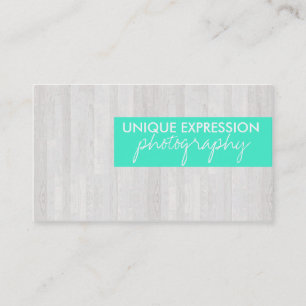 Hölzernes Korn Visitenkarte