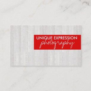 Hölzernes Korn Visitenkarte