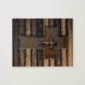 Hölzernes Kreuz Puzzle (Horizontal)