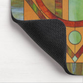 Hölzernes Mosaik Mousepad (Ecke)