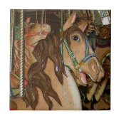 Hölzernes Pferd Fliese (Vorderseite)