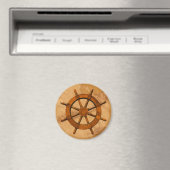 Hölzernes Schiffsruder Magnet (In Situ (Geschirrspüler))