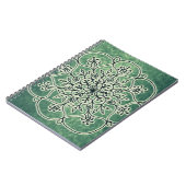 Hölzernes Sprite-Moos Notizblock (Linke Seite)