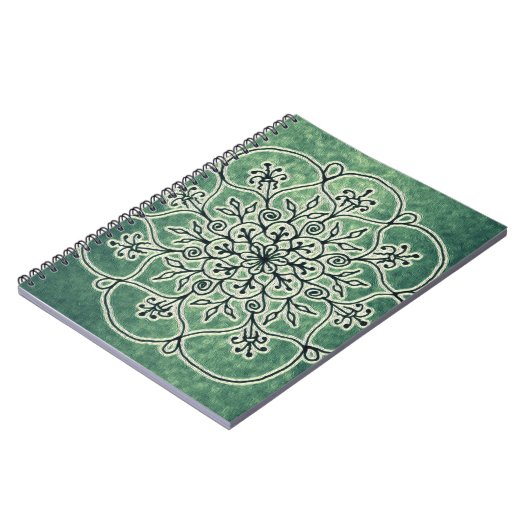 Hölzernes Sprite-Moos Notizblock (Linke Seite)