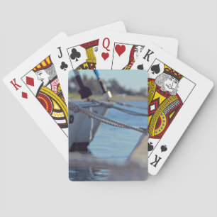 Hölzernes themenorientiertes, einige Boote Spielkarten