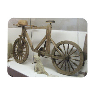 Holzfahrrad, Rumsiskes-Museum, LITAUEN - Magnet