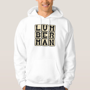 Holzfäller, Bauholz-Schnittmeister Hoodie