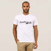 Holzfäller-beruflicher Job T-Shirt (Vorne ganz)