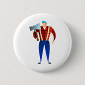 Holzfäller Button (Vorderseite)