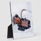 Holzfäller Fotoplatte (Seite)