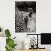 Holzfäller, Guatemala Poster (Heimbüro)