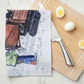 Holzfäller Handtuch (Viertel Falte)