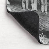 Holzfäller in Kalifornien, 1891 Mousepad (Ecke)