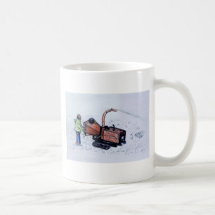 Holzfäller Kaffeetasse