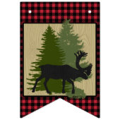 Holzfäller-karierter Wimpelkette (Zweite Fahne)