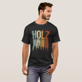 Holzfäller-Ketten-Waldbaumen T-Shirt (Vorne ganz)