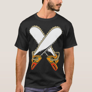 Holzfäller-Kettensäge für Männer  T-Shirt