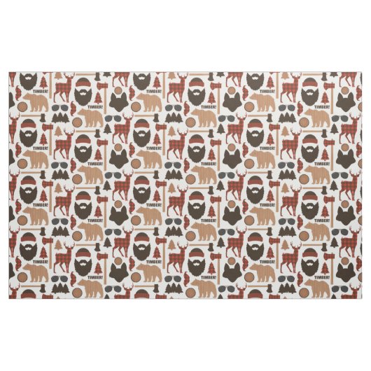 Holzfäller-Muster Stoff (Yard (91,4 cm))