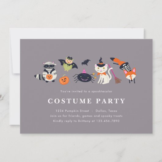 Holzfäller oder -pfleger einladung (Vorderseite)