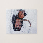 Holzfäller Puzzle (Horizontal)