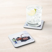 Holzfäller Untersetzer (Rechte Seite)