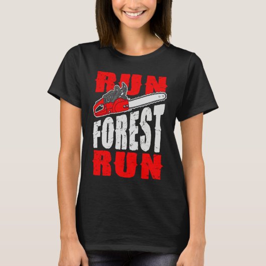 Holzfäller Waldarbeiter Forstwirt Baumfäller Baump T-Shirt (Vorderseite)