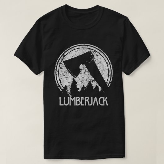 Holzfälleraxt T-Shirt (Design vorne)