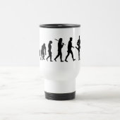 Holzfällerbaumholzfällerblockwinden Reisebecher (Mittel)