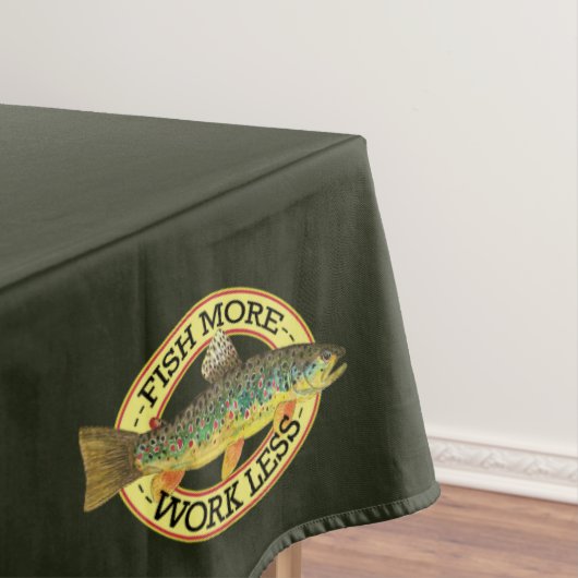 HOLZFANG - FISCH MEHR - ARBEITSLOSIGKEIT TISCHDECKE (Beispiel)