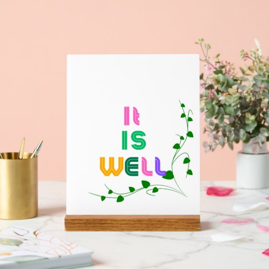 Holzfaser Acrylschild (Hochzeit)