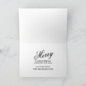 Holzfaser Feiertagskarte (Innenseite)