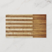 Holzfaserkonstruktion oder andere Sonderanfertigun Visitenkarte (Rückseite)