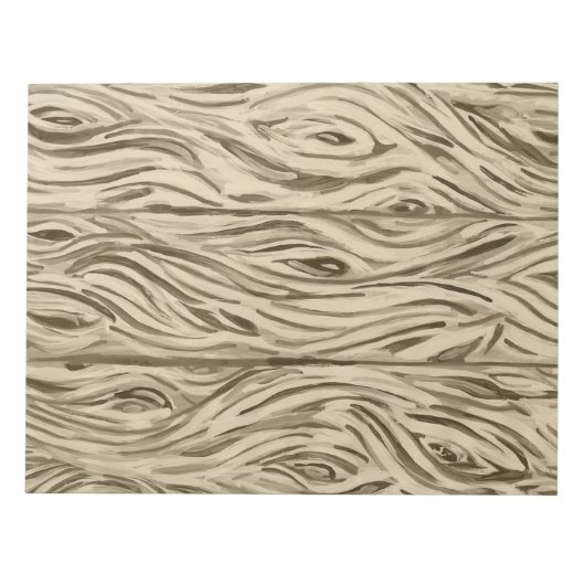 Holzfaserplatte Notizblock (Vorderseite)