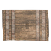 Holzfass Kissenbezug (Vorderseite-Links)