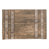 Holzfass Kissenbezug (Vorderseite-Rechts)