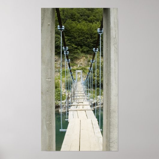 Holzfederbrücke Poster (Vorne)