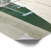 Holzfederbrücke Poster (Ecke)