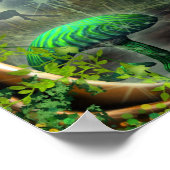 Holzfeen Poster (Ecke)