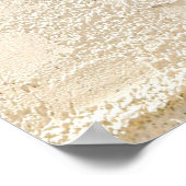 HOLZFENSTER AUF WEISSE KONKRETE WAND POSTER (Ecke)