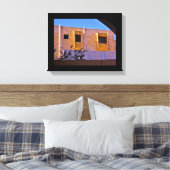 Holzfenster Leinwanddruck (Insitu (Schlafzimmer))