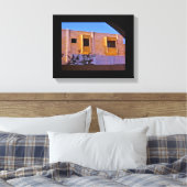 Holzfenster Leinwanddruck (Insitu (Schlafzimmer))