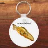 Holzfisch Schlüsselanhänger (Vorderseite)