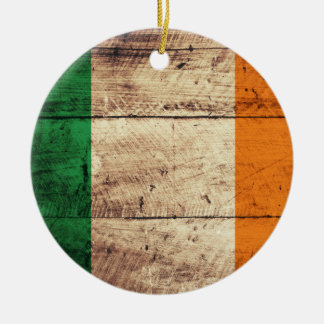 Holzflagge Keramikornament