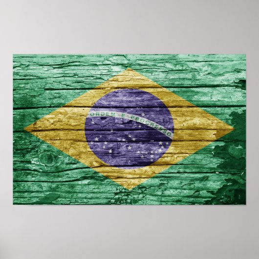 Holzflagge Poster (Vorne)